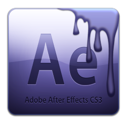 After Effects CS3 Dirty Icon 256x256 png